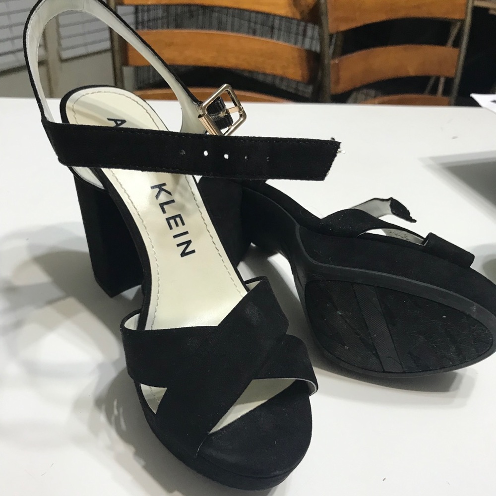 Black high heels